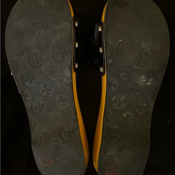 Tory Burch Dixon Wooden Clogs/Sandals - Picture 2 of 6